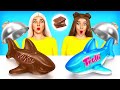 Chocolate VS Real Food Challenge Crazy Cooking Battle By RATATA POWER