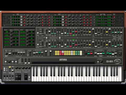 Délire sur Rencontres du troisième type (code musical) sur CS-80V2
