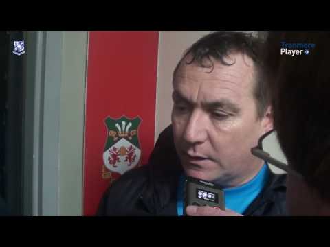 POST-MATCH: Micky Mellon (Wrexham a)