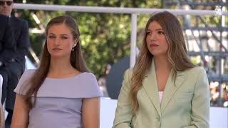 Sus Majestades los Reyes, acompañados por Sus Altezas Reales la Princesa de Asturias y la Infanta Doña Sofía, asistieron en Madrid a la Santa Misa ofi