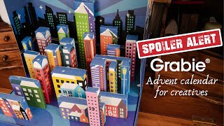 Unboxing Grabie's 2025 Art Supply Advent Calendar | SPOILERS AHEAD