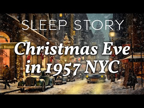 A Soothing Christmas Story: Christmas Eve in Snowy New York City