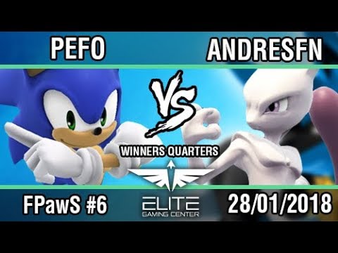 [Force Paw Sundays 6] Pefo (Sonic) vs AndresFn (Mewtwo) Winners Quarters