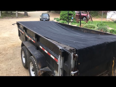 Dump Trailer Tarp Install