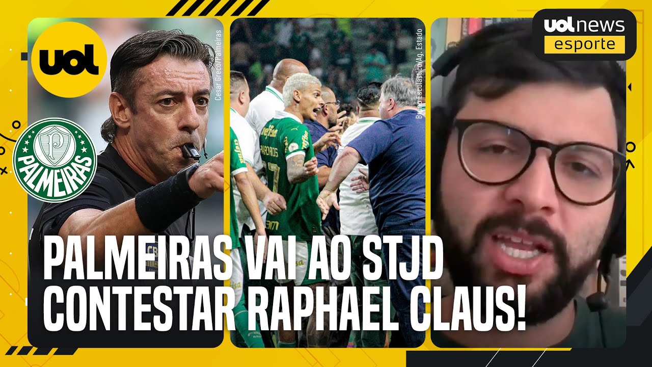 PALMEIRAS VAI AO STJD CONTESTAR SÚMULA DE RAPHAEL CLAUS NO CLÁSSICO! DANILO LAVIERI REVELA QUESTÕES