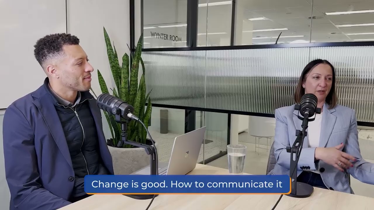 Change is good. How to communicate it?