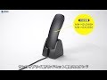 PDA-STN24BK / ハンドセット用スタンド