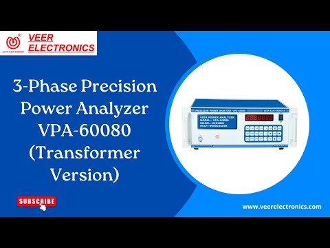 3 Phase Power Analyser