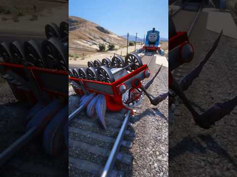 GTA V CHOO CHOO CHARLES VS THOMAS THE TRAIN #shorts #train