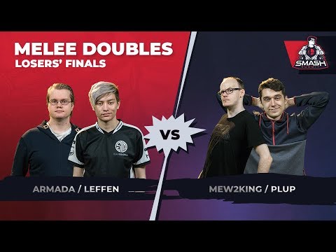 Armada/Leffen vs Mew2King/Plup - Melee Doubles: Losers' Finals - Smash Summit 6