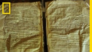 Mysterious, Ancient Bible on Display