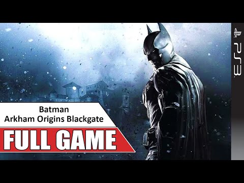 Batman Arkham Origins Blackgate PS3 Gameplay Full Game Walkthrough
