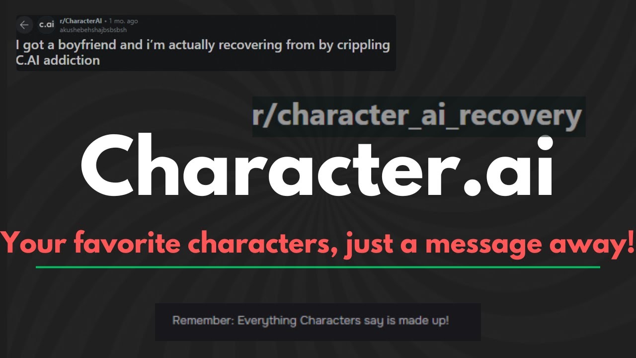 How Character.ai slowly destroys your mental health | The C.ai addiction iceberg