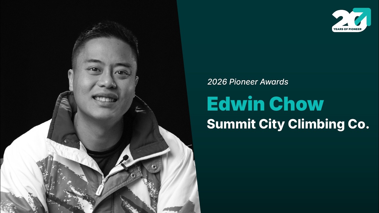 Edwin Chow | Summit City Climbing Co. | 2026 Entrepreneur Pioneer Finalist