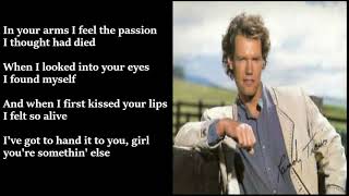 Randy Travis - On The Other Hand LYRICS