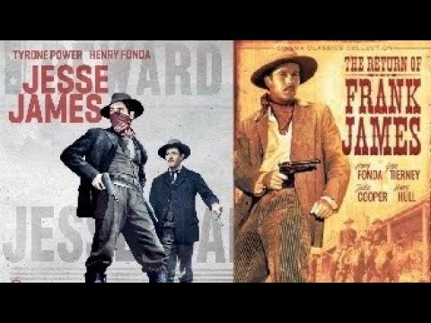 Double Feature: Jesse James 1939 / The Return Of Frank James 1940 HD (Thanks For 100 Subscribers)