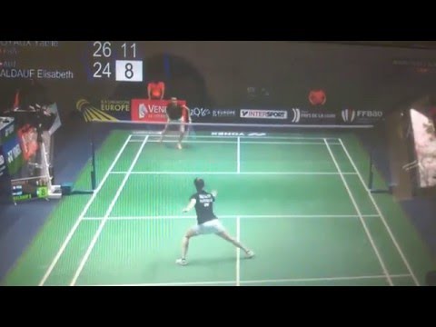 Yaelle hoyaux au championnat d'Europe FR