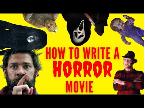 How to Write a Horror Movie in 10 Steps Using A Quiet Place, Alien, Jaws, Scream, and More