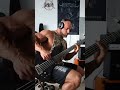 Recording Bass and Solo *NEW SONG* #shorts #shortsvideo #deathmetal