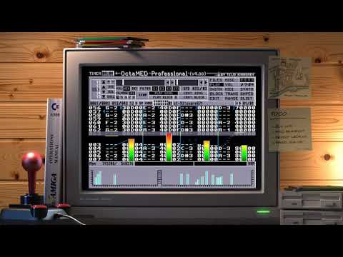 Amiga Music: "AudioKraft" - Twintris - Octamed Pro v4 - Tor Bernhard Gausen - 1080p / 50fps