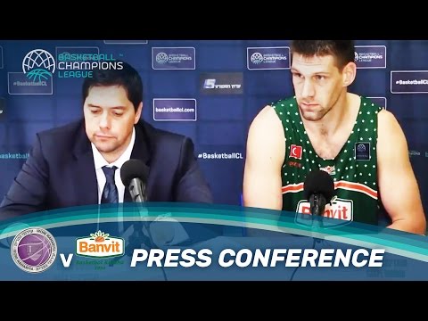 Ironi Nahariya (ISR) v Banvit (TUR) - Press Conference - Basketball Champions League