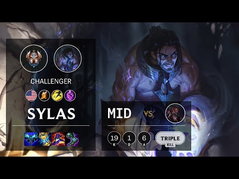 Sylas Mid vs Lucian - NA Challenger Patch 11.5