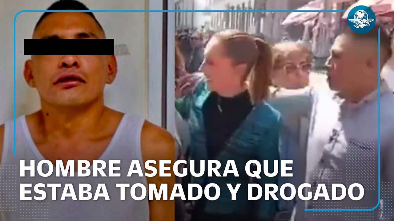 Lo que se sabe de Uriel, detenido por acosar sexualmente a la presidenta Claudia Sheinbaum