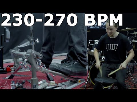 230 - 270 BPM Blast Beat and Double Bass (Practise Pad)
