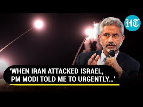 Jaishankar Reveals What PM Modi Told Him After Iran Attacked Israel: ‘Isko Thanda Kariye…’ | Watch