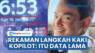 Hasil Investigasi Smartwatch Kopilot ATR Aktif, Basarnas: Rekaman Langkah Kaki Ternyata Data Lama
