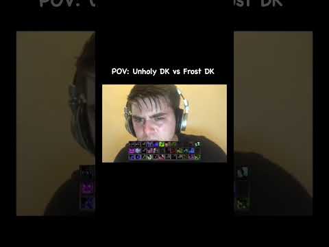 POV: Unholy DK vs Frost DK #shorts #wow #worldofwarcraft