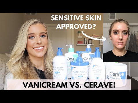 Vanicream Vs. Cerave Skincare Comparison Review | Cleanser, Lotion, Moisturizer Sensitive Skin Care
