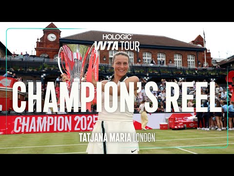 Tatjana Maria's Magnificent Run in London 👑