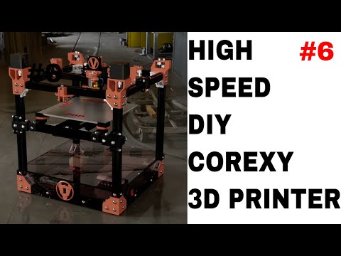 Building A 3D Printer | The V-Baby CoreXY | High Speed 3D Printer | Part #6 The Bed Frame