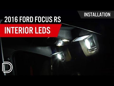 How to Install 2016-2018 Ford Focus RS Interior LED Lights