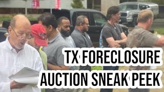Texas Foreclosure Auction Strategy That Actually Works