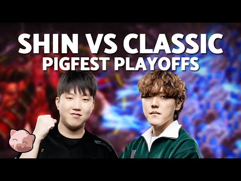 SHIN vs CLASSIC: Top 8 Playoffs! | $10,000 PiGFest 5.0 (Bo7 ZvP) - StarCraft 2