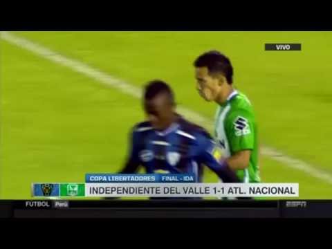 Independiente Del Valle 1 - 1 Atlético Nacional (Final de ida Copa Libertadores 2016 Resumen)