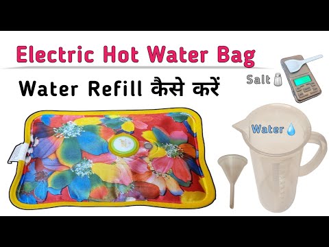 Hot Water Bag Heating Pad Electric For Pain Relief With Hot Pack For Period Cramps (Multicolor)