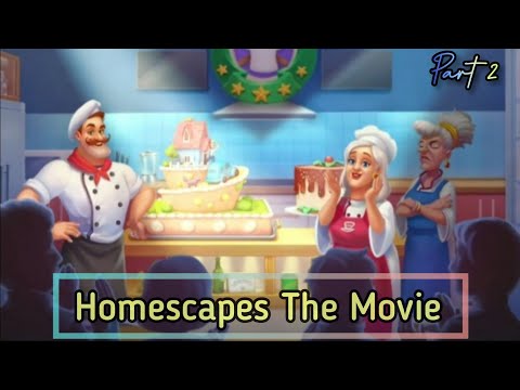 HOMESCAPES THE MOVIE PART 2 - KITCHEN RENOVATED - OLIVIA WIN THE COMPETITION