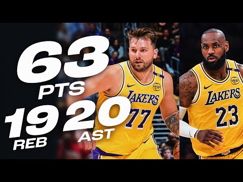 Luka (32 PTS) & LeBron (31 PTS) Were COOKING! 🍿 | March 6, 2025