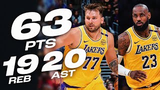 Luka (32 PTS) & LeBron (31 PTS) Were COOKING! 🍿 | March 6, 2025