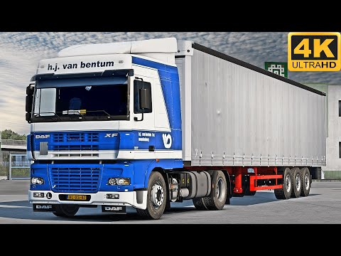 4K | ETS2 1.45 | Promods | DAF XF95 | Sofia 🇧🇬 󠁧󠁢󠁳󠁣 - Vidin 🇧🇬