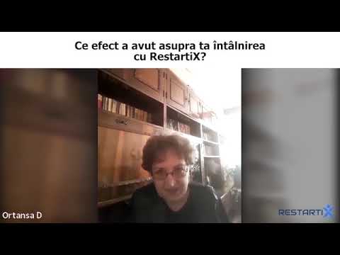 Mărturie video pacient RestartiX 1