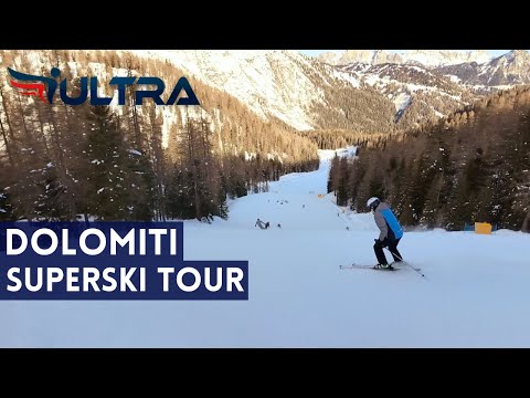 DOLOMITI SUPERSKI TOUR '24 ep. 12 - Pista Grava, Val di Zoldo ski area, Ski Civetta - ICARUS ULTRA
