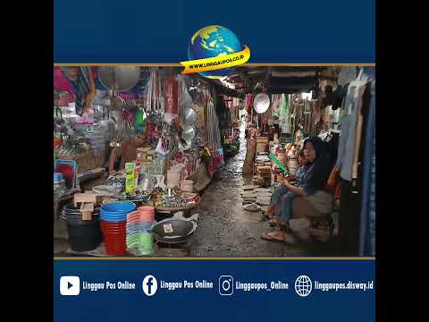 Sepi, Inilah Kondisi Bagian Dalam Pasar Inpres Lubuk Linggau