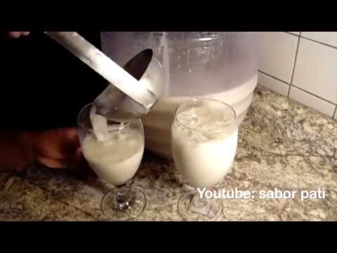 AGUA FRESCA DE HORCHATA (cantidad grande de 7 litros)