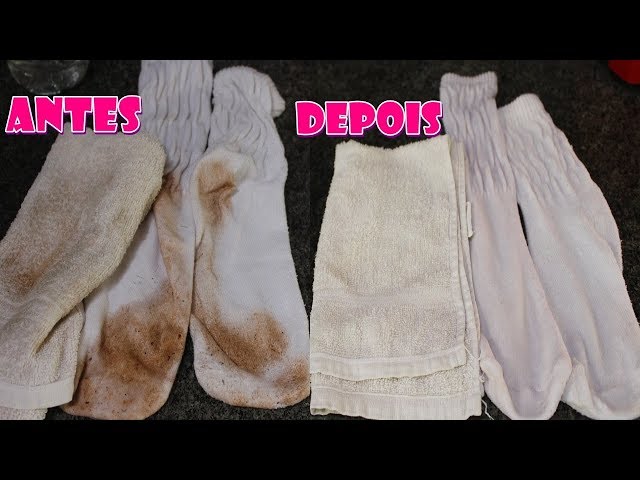 Veja Como DESENCARDIR e CLAREAR Roupas BRANCAS de Forma Rápida e Fácil ...
