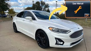 2013-2020 Ford Fusion wrench light
