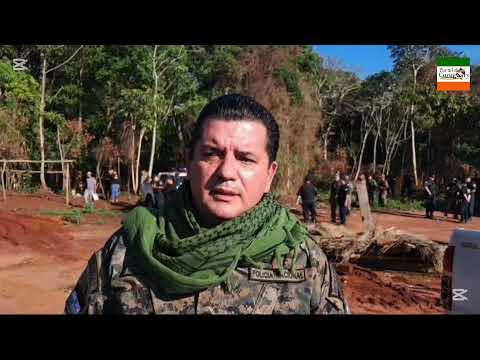 Comisario Rafael González director de policía de Canindeyú